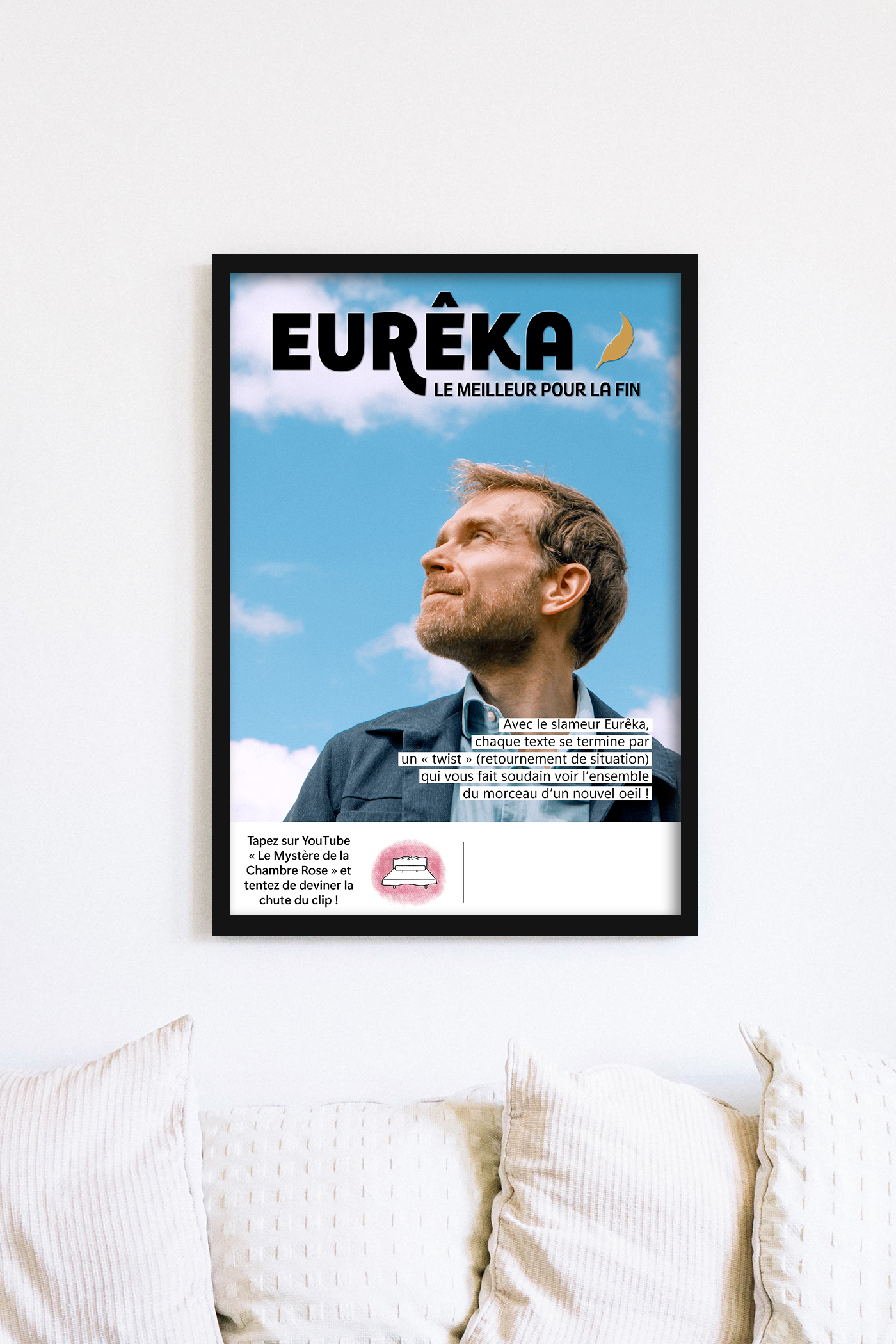 Affiche Concert Dédicacée Format A2